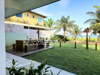 Apartamento Térreo 3 Suítes frente mar total em Itacimirim Bahia