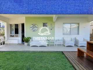 Apartamento Térreo 3 Suítes frente mar total em Itacimirim Bahia