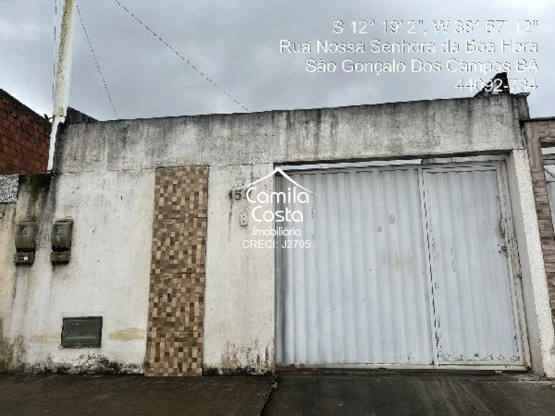 Casa Para Vender - Faz. Boa Hora em São Gonçalo Dos Campos - Leilão Caixa