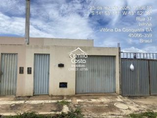 Leilão Caixa - Casa Para Vender com 2 quartos no bairro Jatobá em Vitória Da Conquista