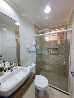 Apartamento 3/4 sendo uma suíte e varanda - Cond. Brisa - Barra dos Coqueiros