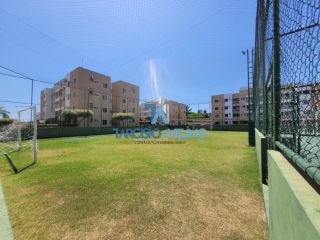 Apartamento 3/4 sendo uma suíte e varanda - Cond. Brisa - Barra dos Coqueiros