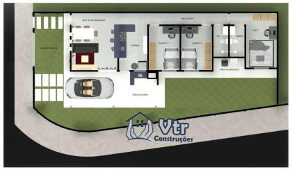 Casa Nova 3/4 no Porto Poxim - Eduardo Gomes