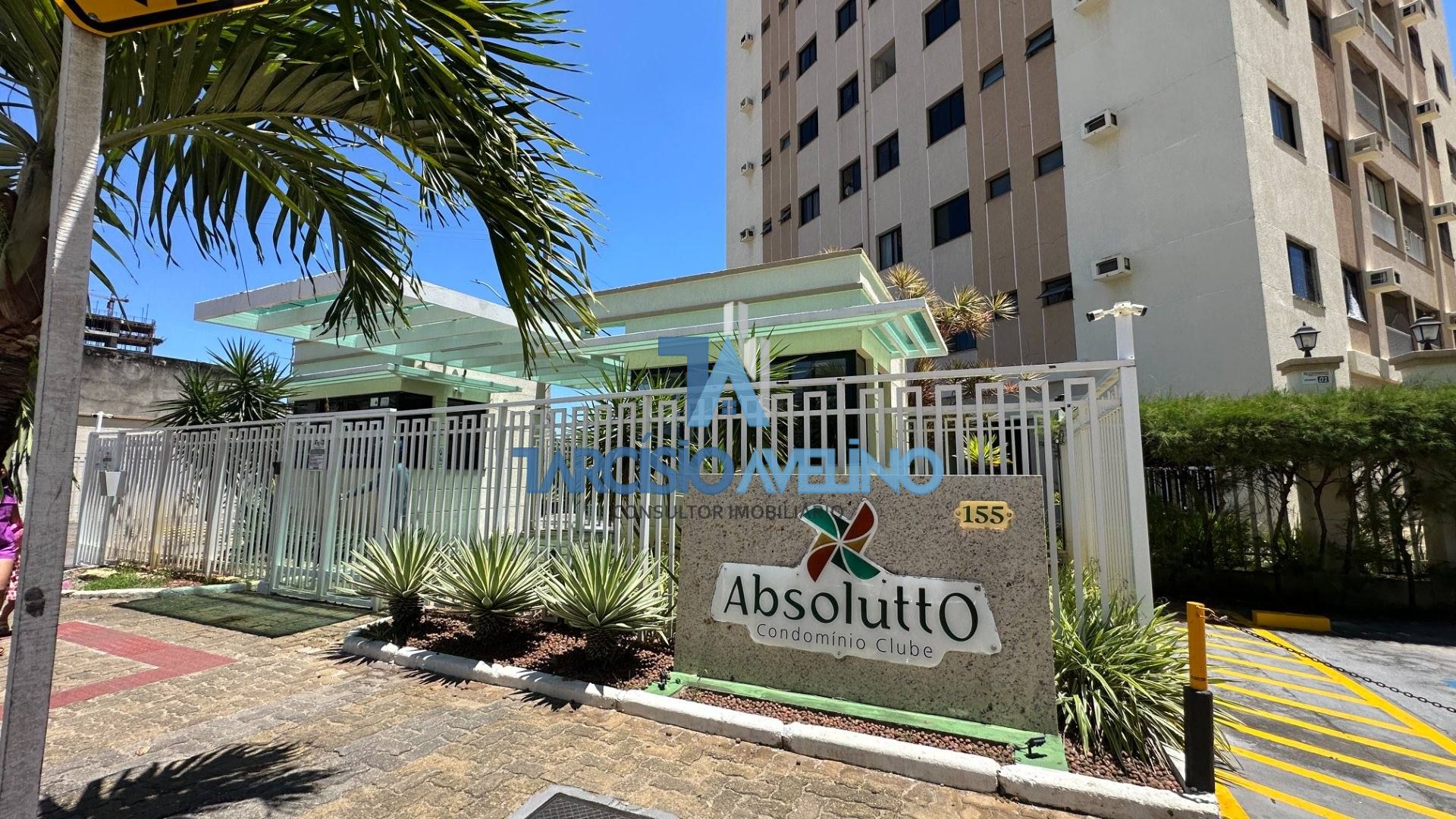 Apartamento 3/4 Cond. Absoluto Club Residence - Luzia