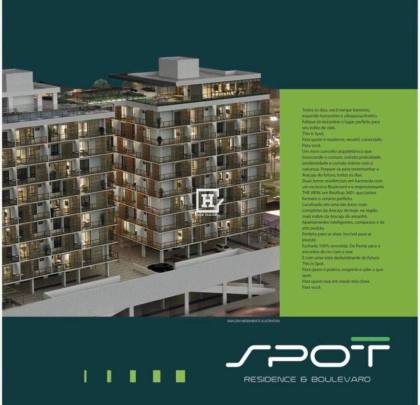 Apartamento com 1 Quarto à Venda no SPOT Residence, Coroa do Meio - Aracaju