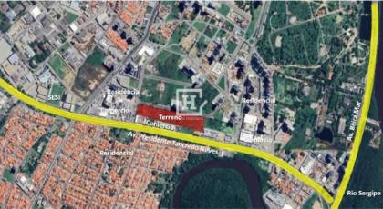 Terreno para Incorporação à Venda, Jardins - Aracaju
