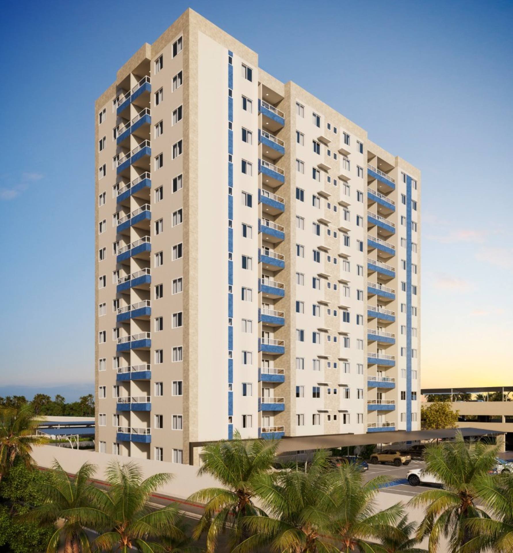 Apartamentos de 2 e 3 Quartos no Macau Beach Residence, Coroa do Meio