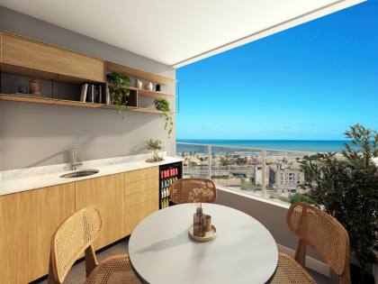 Apartamentos de 2 e 3 Quartos no Macau Beach Residence, Coroa do Meio
