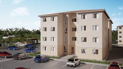 Apartamento Novo de 2 Quartos no Villa dos Coqueiros, Barra dos Coqueiros