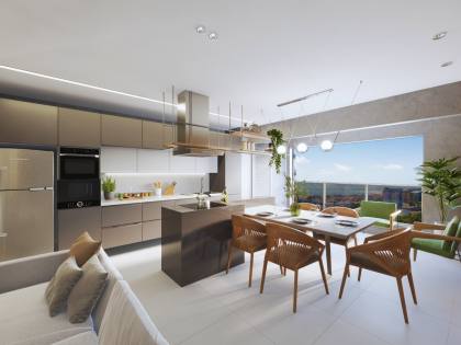 Apartamento Novo de 2 Quartos no Milano Residence, Coroa do Meio