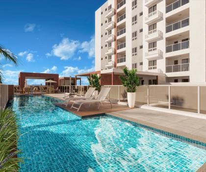 Apartamento Novo de 2 Quartos no Milano Residence, Coroa do Meio