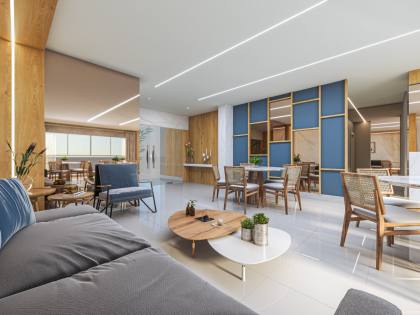 Apartamento Novo de 2 Quartos no Milano Residence, Coroa do Meio