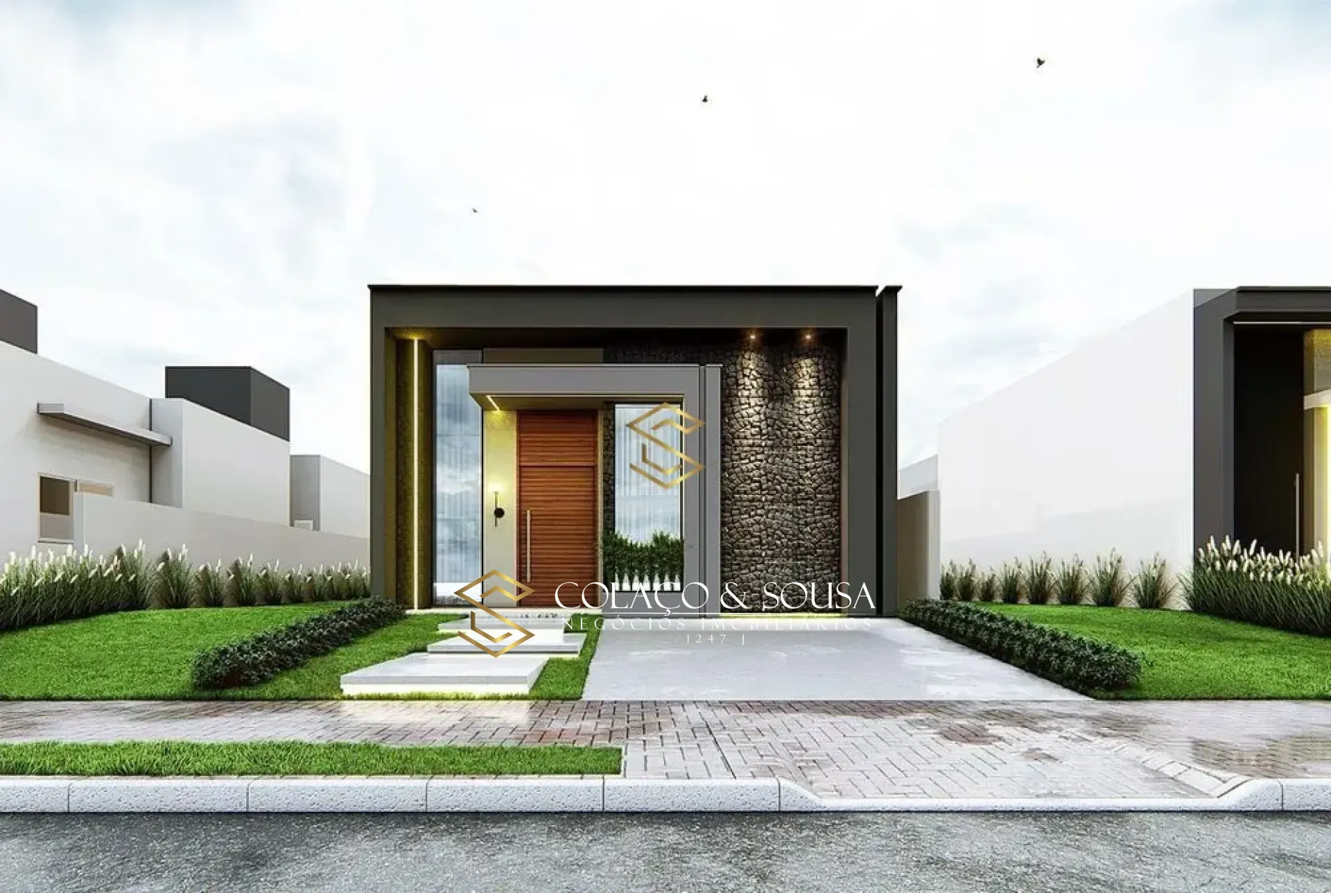 CASA NO SKYVILLE 3 QUARTOS, COM GOURMET E EXCELENTE VALOR