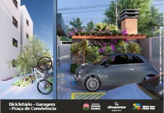 Apartamento para venda no Residencial Resedá. Possibilidade de entrada zero.