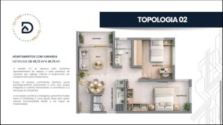 Apartamentos com Varanda para Venda no Portal dos Bosques.