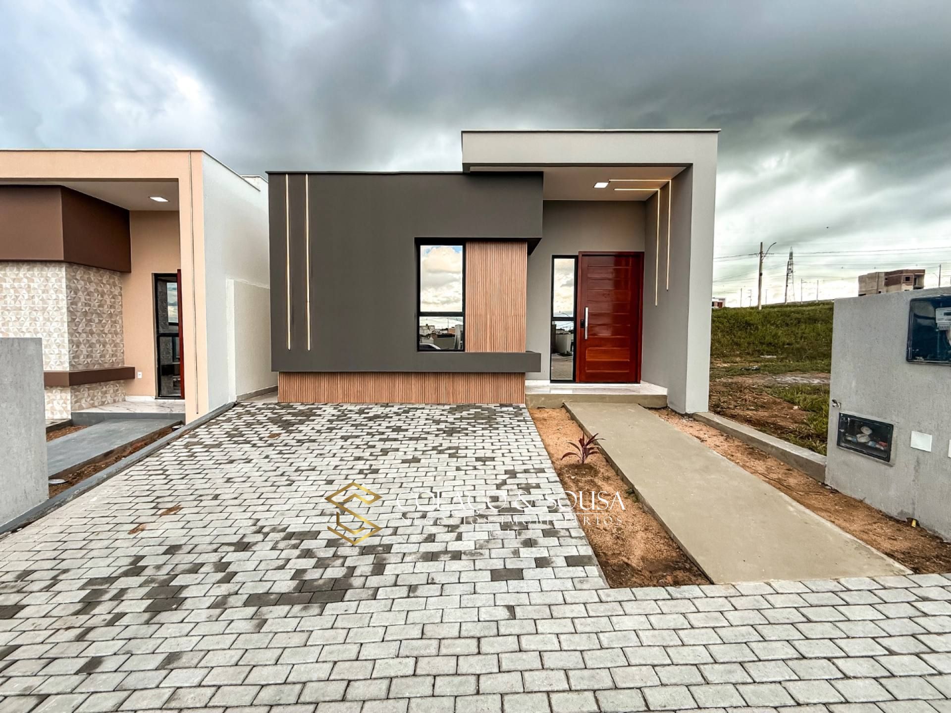 Casa em condomínio fechado com 3 quartos | Jardins da Serra | R$ 399 mil