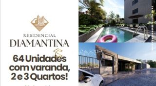 Apartamentos para Venda no Presidente Médici de 2 ou 3 quartos.