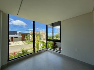 CASA NOVA A VENDA NO ALPHAVILLE MIRANTE com 04 suítes amplas e área de lazer privativa  