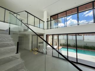CASA NOVA A VENDA NO ALPHAVILLE MIRANTE com 04 suítes amplas e área de lazer privativa  