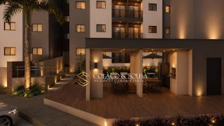 APARTAMENTO COM SUITE E VARANDA - RESIDENCIAL DINAMERICA