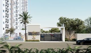 Apartamentos de 2 quartos, com varanda e vizinho à Facisa.