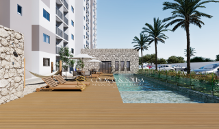 Apartamentos de 2 quartos, com varanda e vizinho à Facisa.