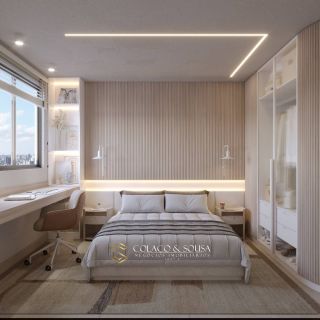 Apartamento de 2 Quartos | Sendo uma suíte e com closet para Venda no Catolé.