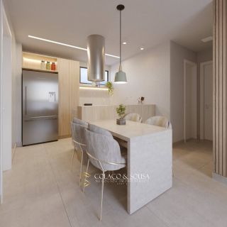 Apartamento de 2 Quartos | Sendo uma suíte e com closet para Venda no Catolé.