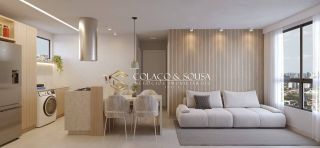 Apartamento de 2 Quartos | Sendo uma suíte e com closet para Venda no Catolé.