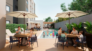Apartamento 2 Quartos com Varanda à Venda no Jardim Tavares