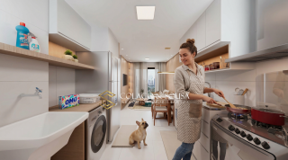Apartamento 2 Quartos com Varanda à Venda no Jardim Tavares