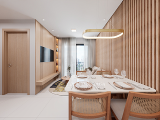 Apartamento 2 Quartos com Varanda à Venda no Jardim Tavares