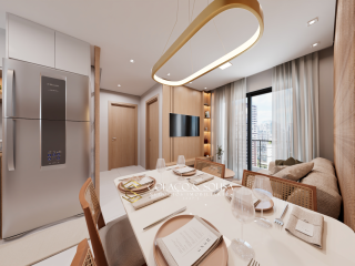 Apartamento 2 Quartos com Varanda à Venda no Jardim Tavares