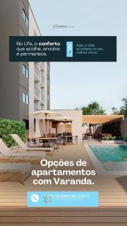 Apartamento 2 Quartos com Varanda à Venda no Jardim Tavares