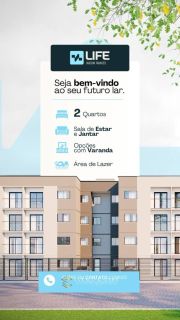 Apartamento 2 Quartos com Varanda à Venda no Jardim Tavares