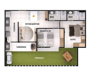 Apartamento à venda no Vista Borborema – Dinamérica | Campina Grande/PB