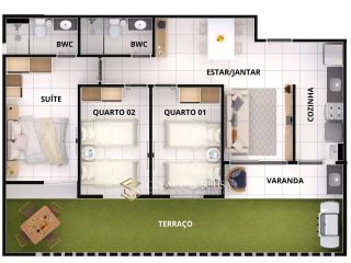 Apartamento à venda no Vista Borborema – Dinamérica | Campina Grande/PB