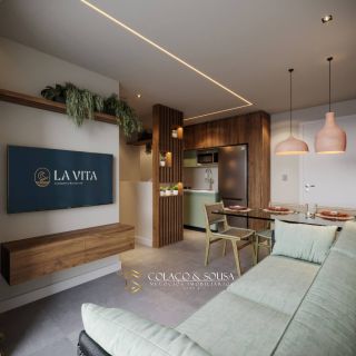 Apartamento de 2 quartos sendo 1 suíte | Com varanda para Venda no Catolé.
