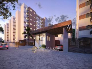 Apartamento para Venda de 2 quartos, sendo 1 suíte e com varanda no Catolé.