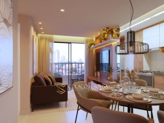 Apartamento para Venda de 2 quartos, sendo 1 suíte e com varanda no Catolé.
