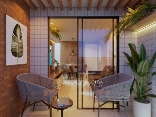 Apartamento para Venda de 2 quartos, sendo 1 suíte e com varanda no Catolé.