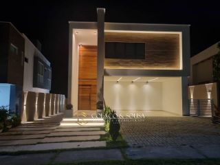 CASA PARA LOCAÇÃO NO ALPHAVILLE CAMPINA GRANDE 03 SUITES / 01 COM BANHEIRA DE HIDROMASSAGEM