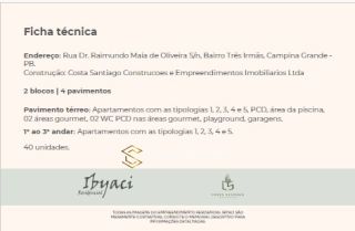 Apartamentos para Venda com possibilidade de entrada Zero.