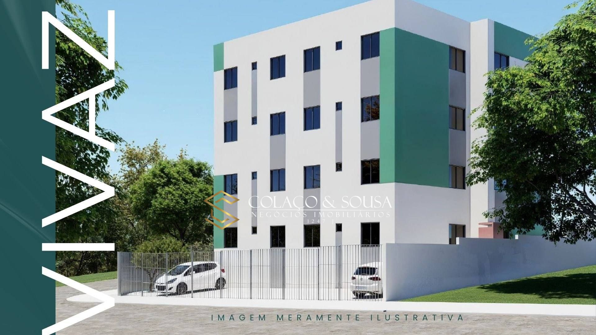 Apartamento Para Vender com 2 quartos no bairro Portal dos Bosques em Campina Grande
