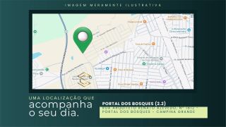 Apartamento Para Vender com 2 quartos no bairro Portal dos Bosques em Campina Grande