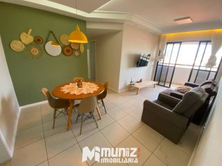 Apartamento Mobiliado para Alugar com 3 Quartos no Condomínio Terraços do Atlântico!