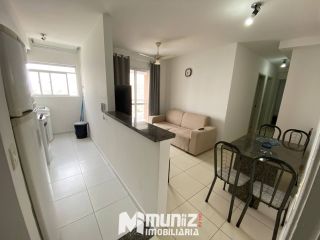 Apartamento Mobiliado Para Alugar com 2 quartos no Cond. Spazio Acqua no Bairro Luzia!