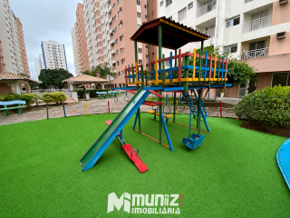 Apartamento Mobiliado Para Alugar com 2 quartos no Cond. Spazio Acqua no Bairro Luzia!