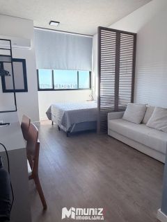 Kitnet Mobiliada no Smart Rio Residence - Bairro Coroa do Meio!