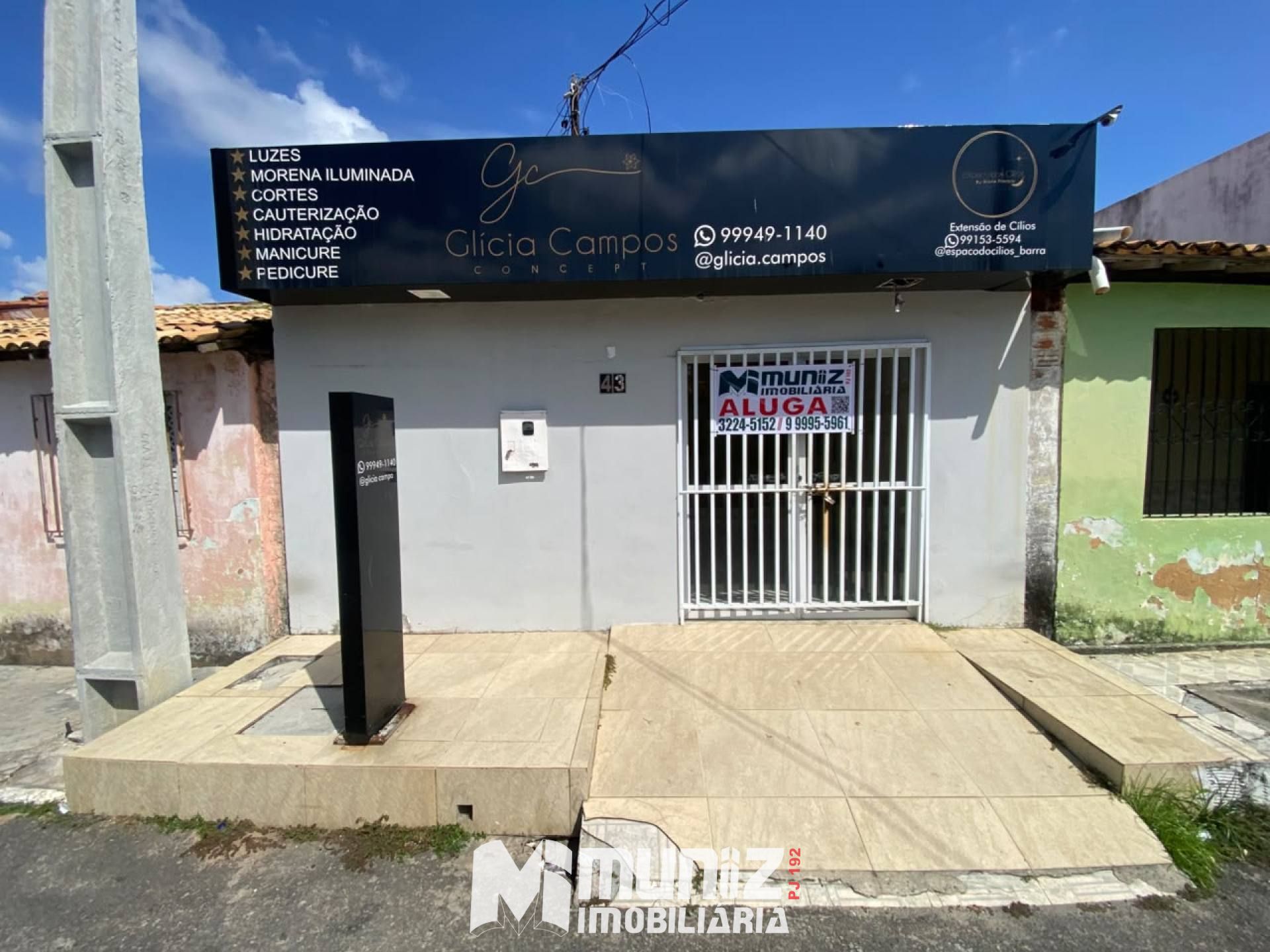 ALUGA-SE PONTO COMERCIAL NA BARRA DOS COQUEIROS